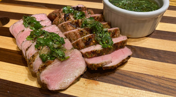 Cuban Pork Tenderloin with Chimichurri recipe from Barbecue At Home